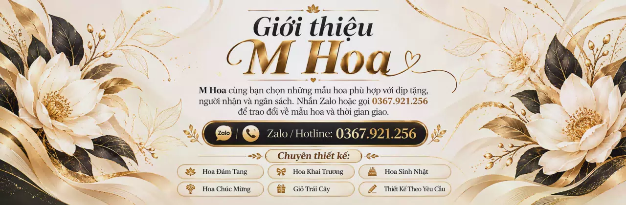 Ảnh bìa Shop hoa tươi Xã Phú Tân An Giang - Gửi lời chúc bằng sắc hoa